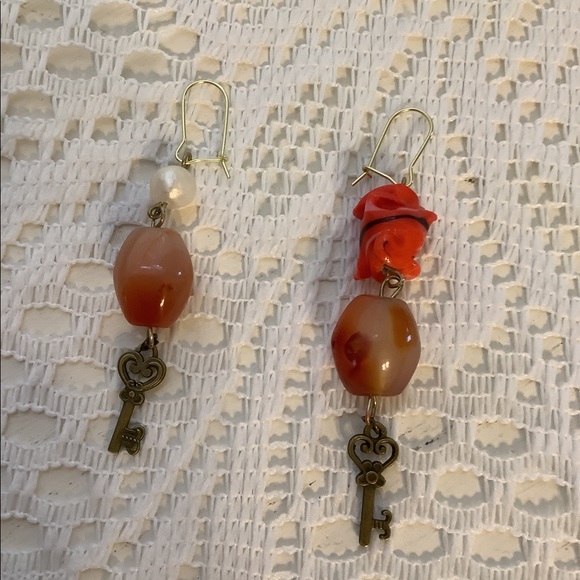 Cold water creek necklace and agate earrings - Picture 9 of 11